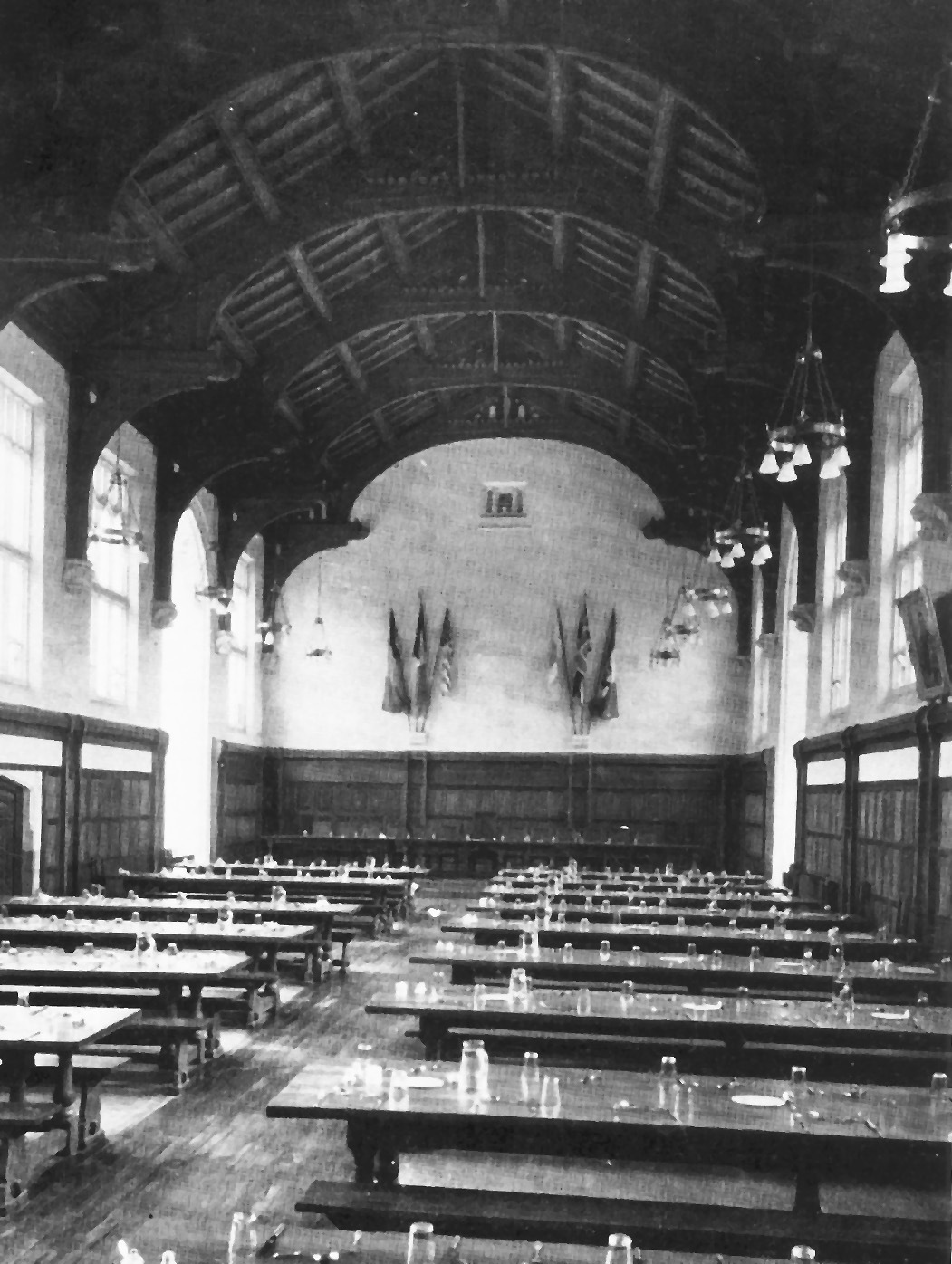 Dining Hall Interior 1920's